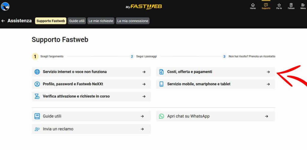 Disdetta Linea Fastweb , chiusura contratto linea fastweb