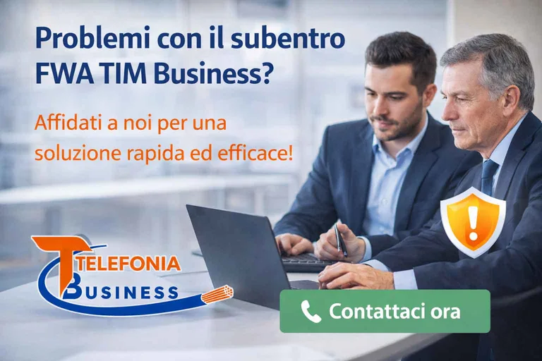 Subentro FWA TIM Business: Problemi Attuali e Soluzioni Efficaci