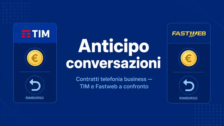 Anticipo conversazioni TIM e Fastweb: cos'è e come evitarlo