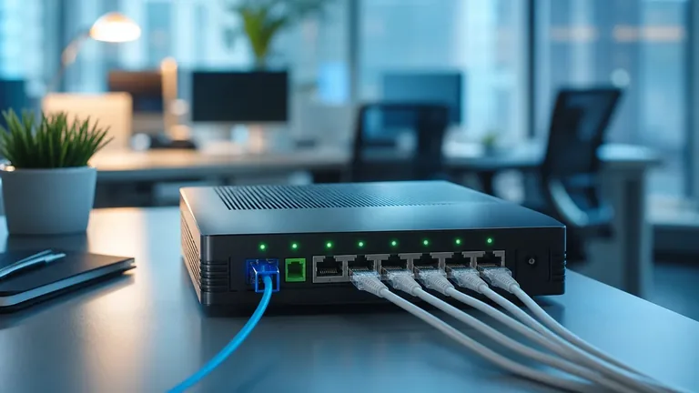Offerta fibra FTTH TIM Business con router professionale e IP statico per l'ufficio aziendale