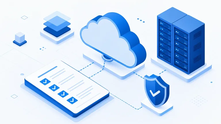 Scelta di un fornitore cloud per l'azienda: checklist, scudo e data center collegati a una nuvola