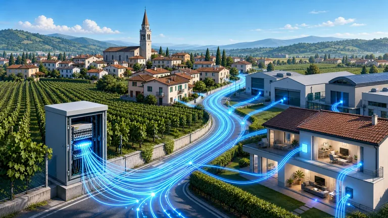 Fibra FTTH a Spresiano: Open Fiber porta la fibra ottica a oltre 1.200 civici