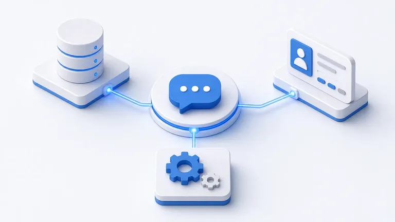WhatsApp Business Platform: integrazione con i sistemi aziendali Schema concettuale di integrazione tra messaggistica aziendale, CRM e sistemi gestionali